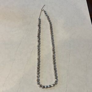Premier Designs Silver Beaded Necklace